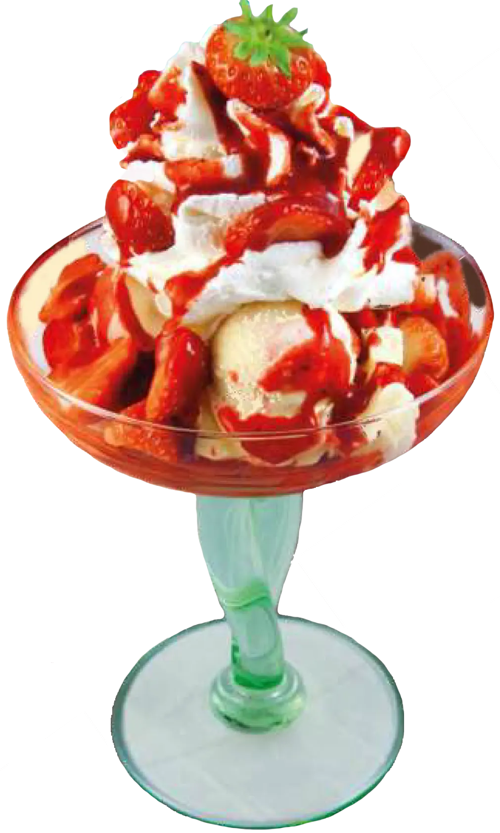 Erdbeer Becher